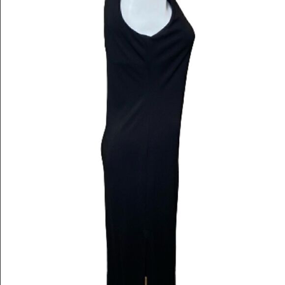 MODA International black sleeveless maxi dress size MP - Picture 3 of 16